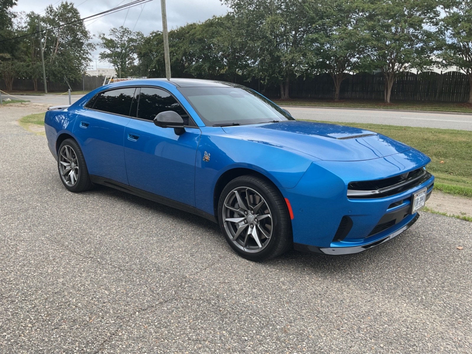 2026 Dodge Charger, sides and rear, on our lot in Hampton.