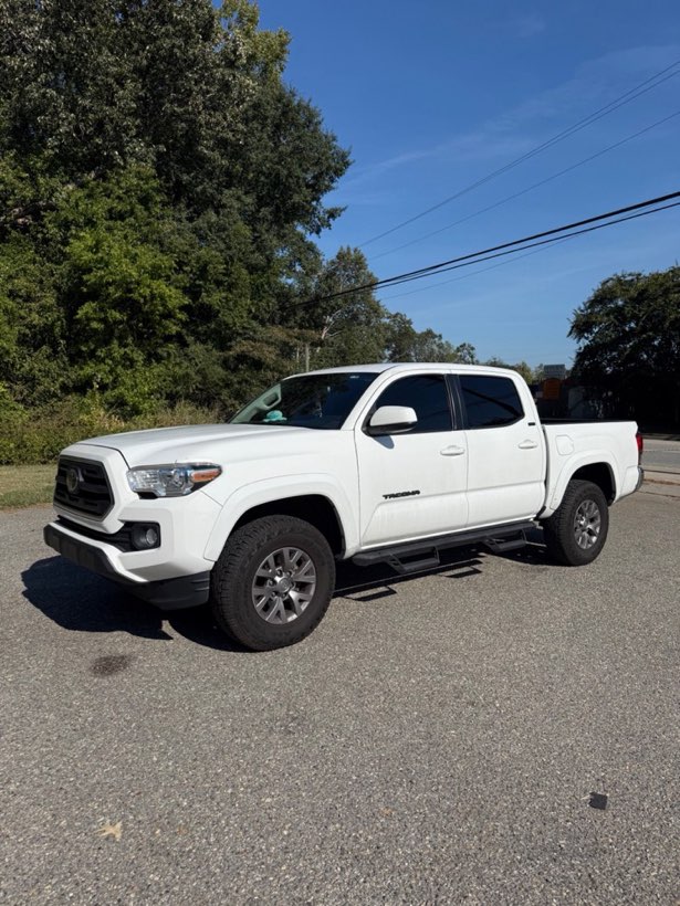 Toyota Tacoma with window tint at Patriot Tinting